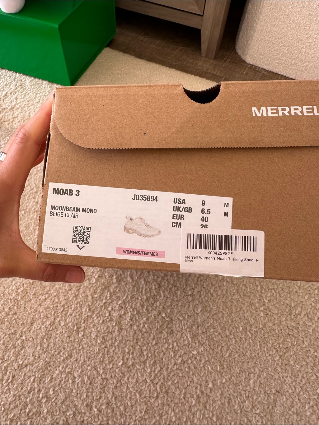 Merrell Women's Moab 3 Hiking Shoes — image 7 of 7